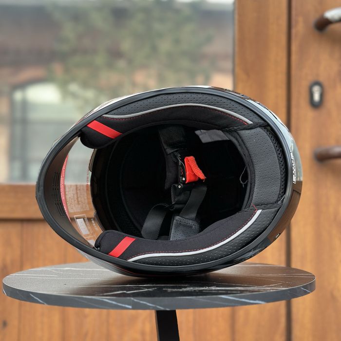 Мотошолом інтеграл LOVSI + подарунок / вбудовані окуляри / мотошлем