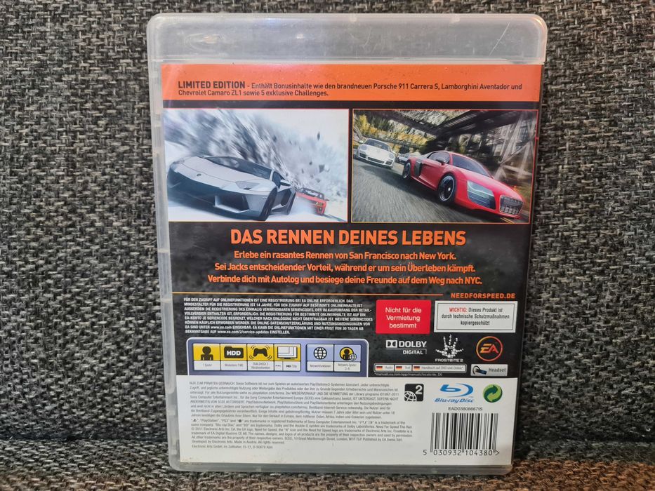 NFS Run Need For Speed PS3