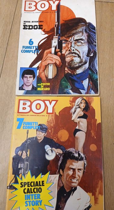 14 revistas Boy Fumetti banda desenhada
