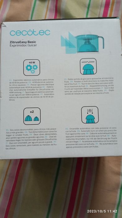 Wyciskarka do cytrusów ZitrusEasy Basic - Cecotec