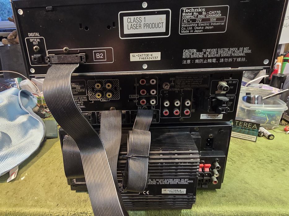 TECHNICS SE-CH770, ST-CH770, SL-CH770 zestaw 3 segmenty.