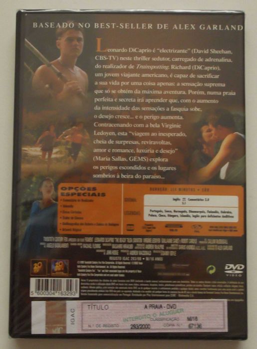 Filme em DVD A Praia