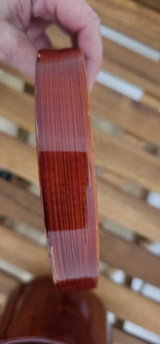 Caixa de bambu lacada