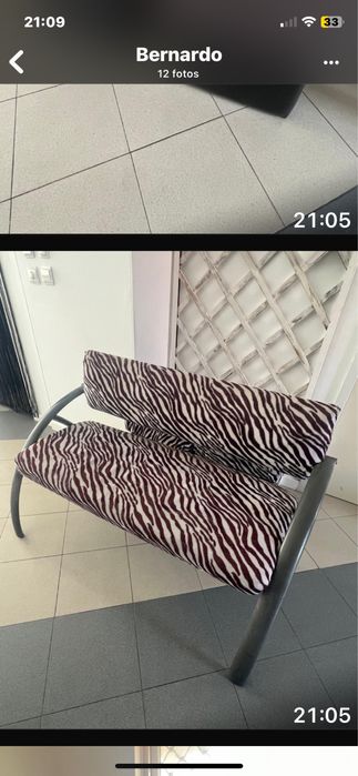 Sofá de cabeleireiro