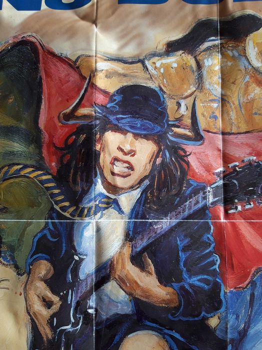 Cartaz concerto AC/DC "No Bull" 1996