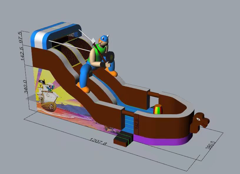 Insuflável barco (novo)