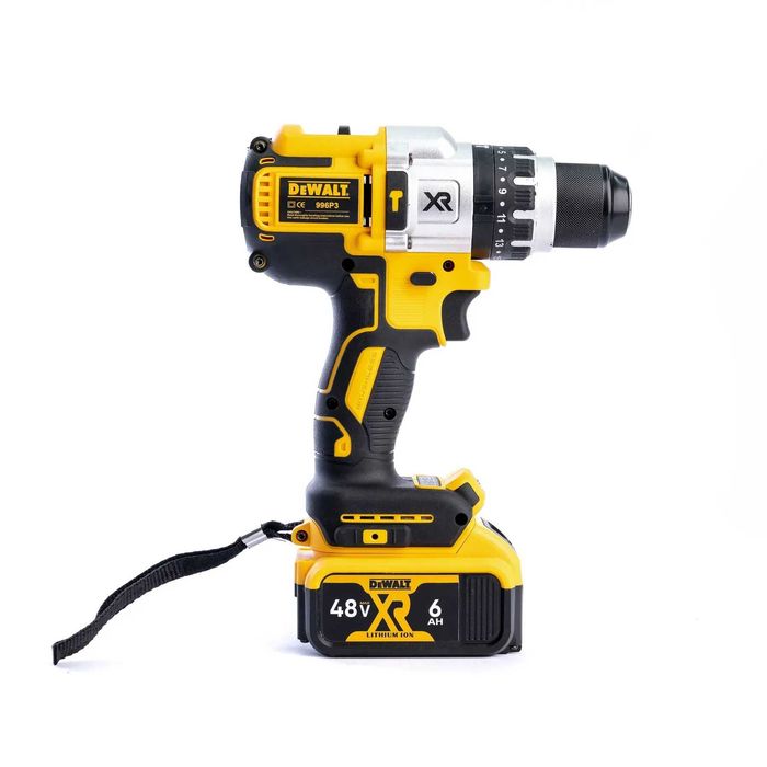Акумуляторний ударний дриль-шуруповерт DeWalt DCD996P3 (48V, 6AH)