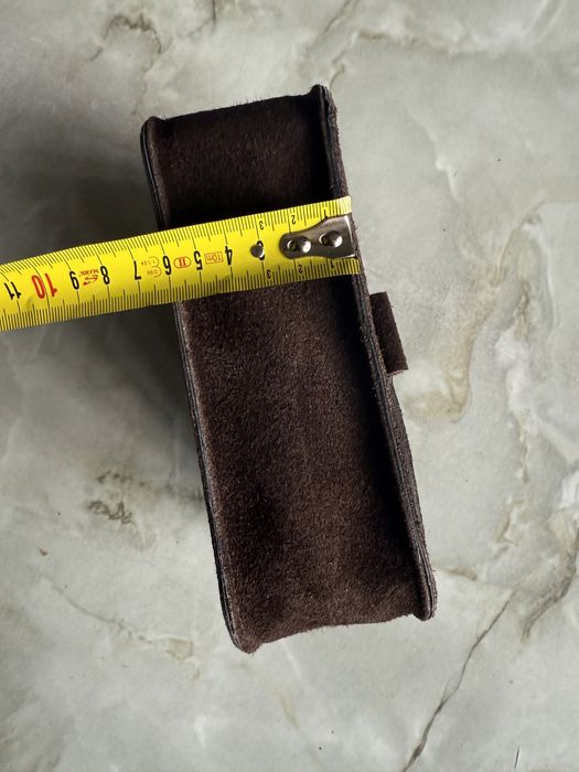 Torebka listonoszka braz bułeczka skora zamszowa vera pelle