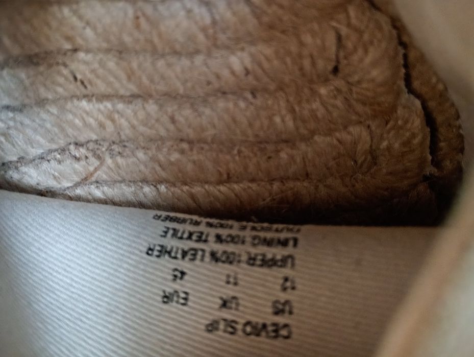 Zamszowe espadryle Polo Ralph Lauren