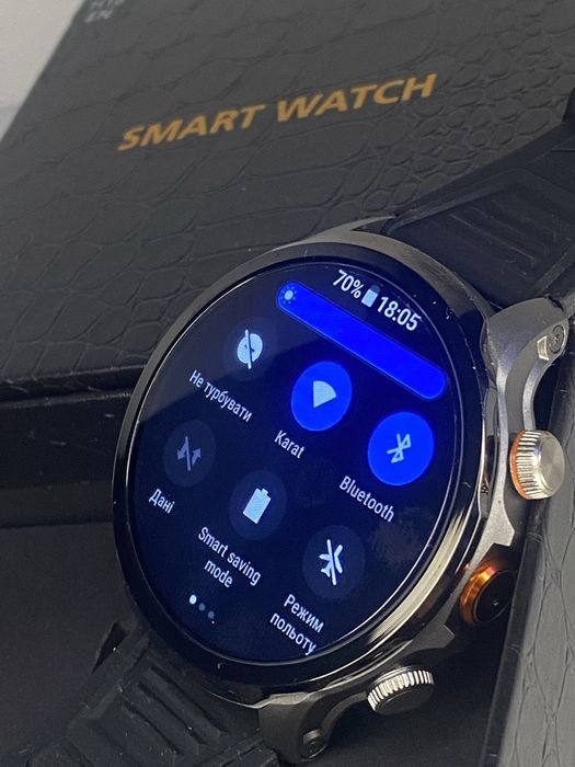 Смарт-годинник H18 Android 4G — Повноцінний смартфон на руці! GPS WIFI