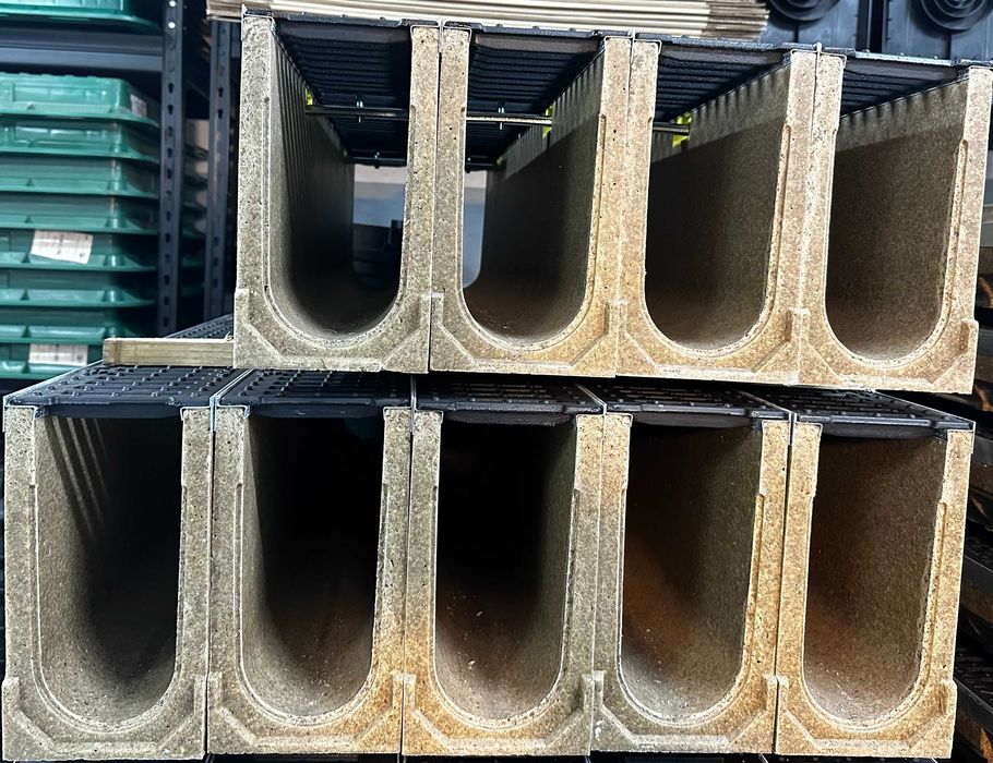 Odwodnienie liniowe kanał korytko C 250 ruszt żeliwny H- 7 cm