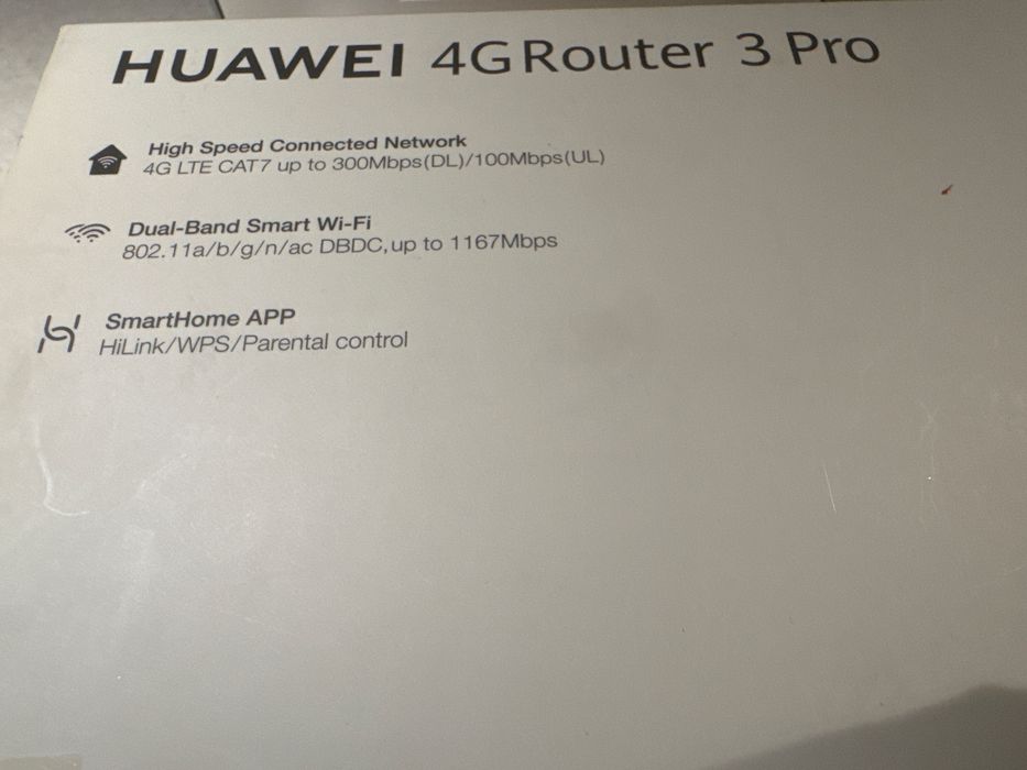 Huwawei B535-232 4G Router 3 Pro
