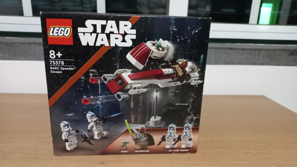 Lego star wars Barc Speeder Escape kelleran Beq 75378