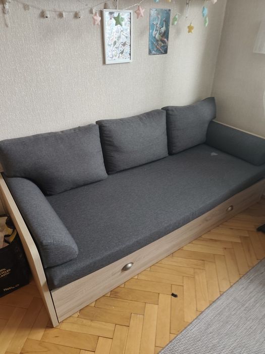 Łóżko rozkładane dwuosobowe za darmo oddam