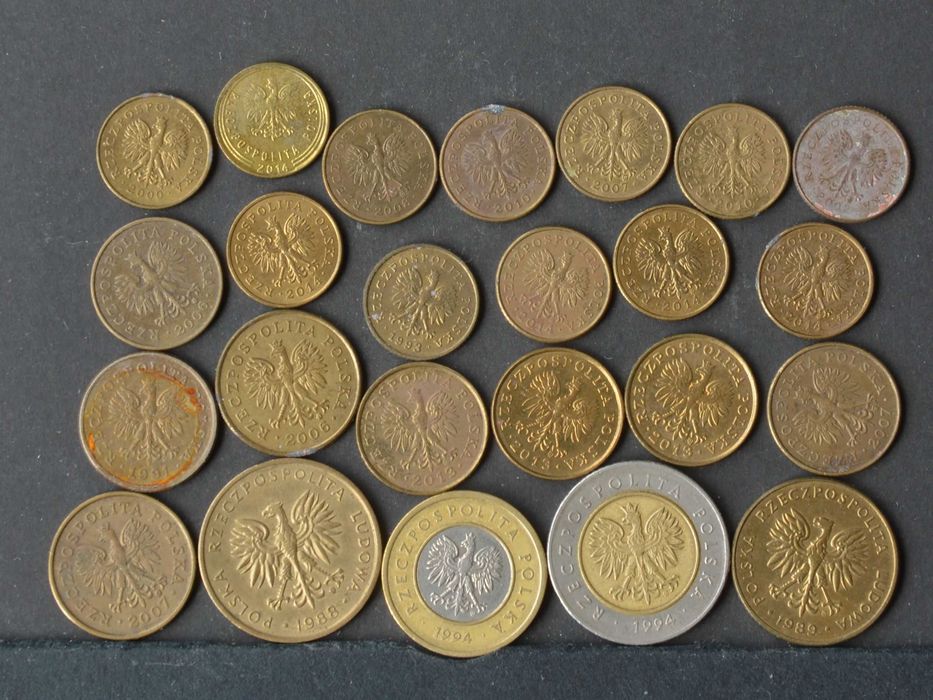 Lot of 24 coins - OLX X10199