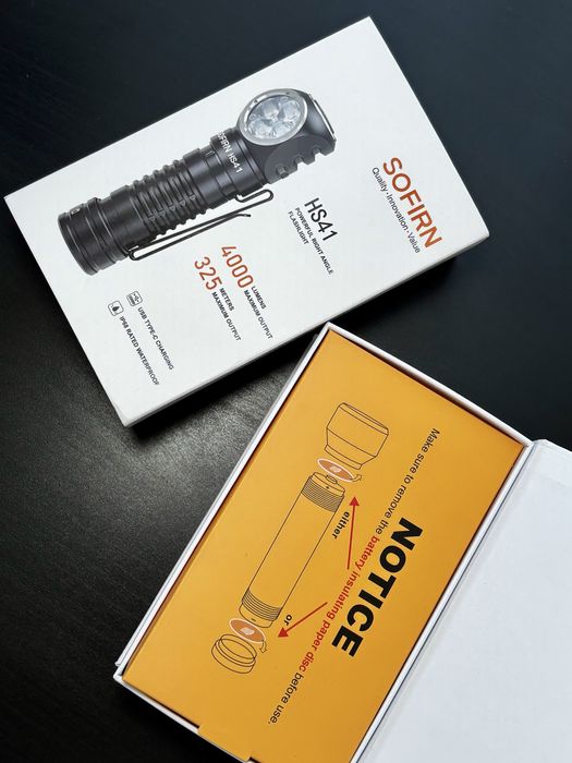 Налобний ліхтар Sofirn hs41