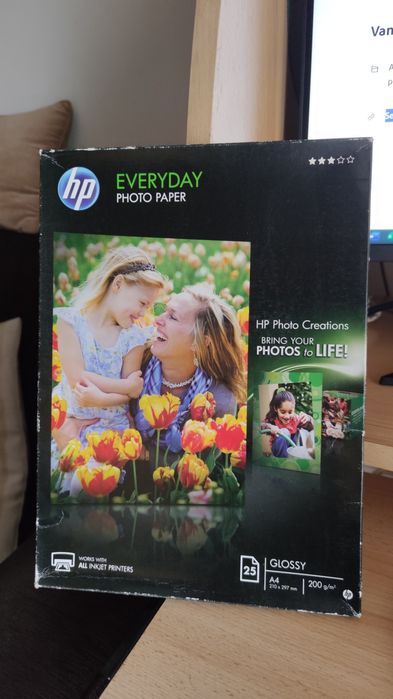 2 HP Everyday Photo Paper, New!