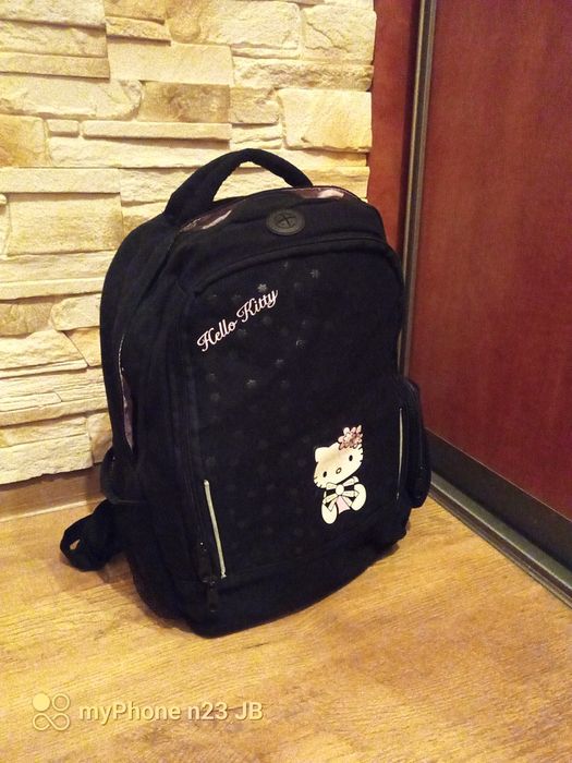 Plecak hello Kitty czarny