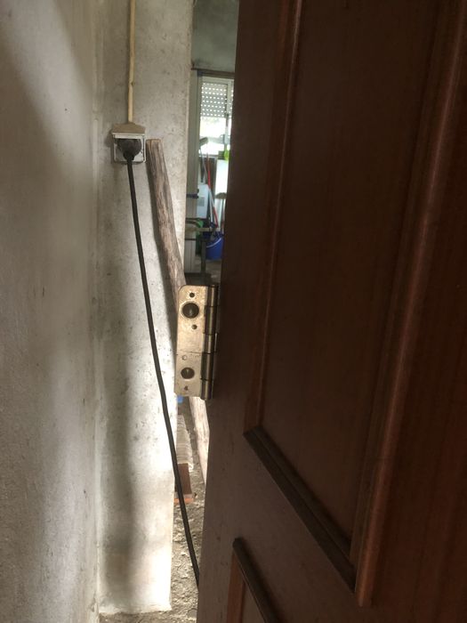 Porta Madeira com ferragem