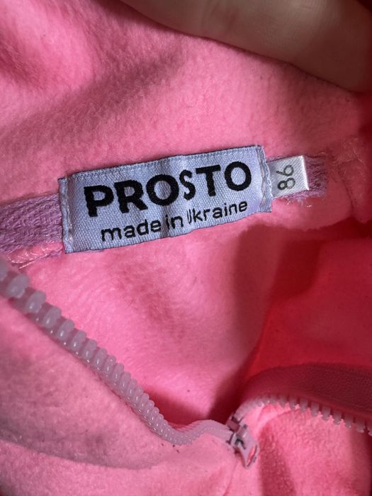 Флісовий костбм на дівчинку. Prosto brand