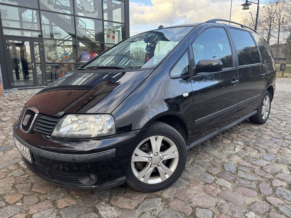 Seat Alhambra 1,9 TDI 115 KM Klima Tempomat 7-os 2x Foteliki