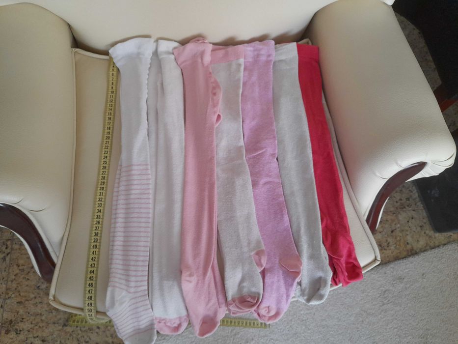 Baby Girl and Boy Tights and Knee-High Socks for Ages 12/24 Months, Size 23/26, Ages 3/4 Years, Ages 5/6 Years