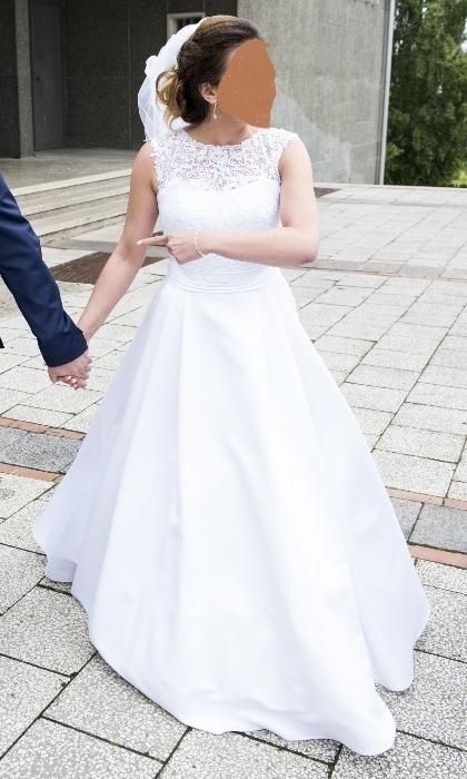 Sprzedam piękną suknię ślubną typu princess