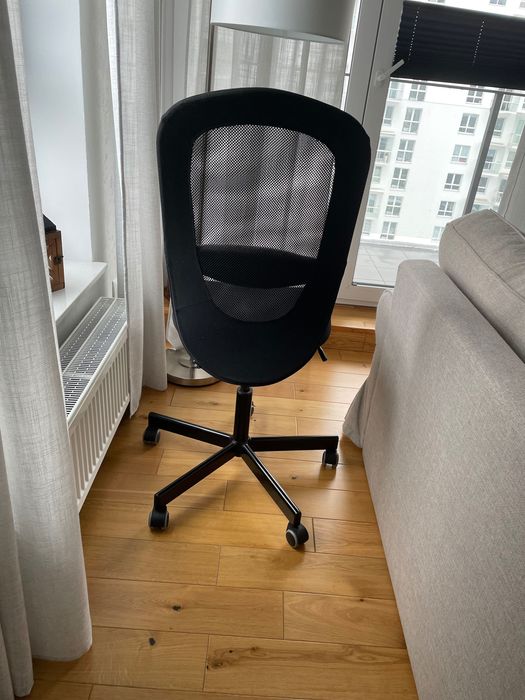 Krzesło biurowe, czarne