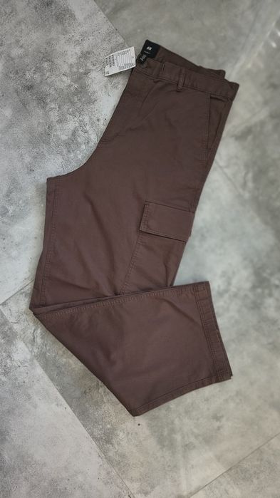 Spodnie damskie H&M bojówki cargo 32/32