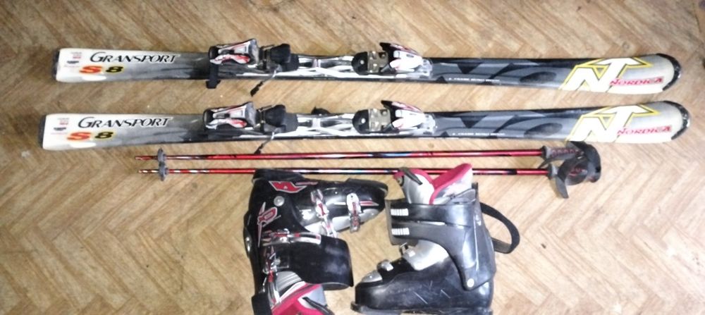 Narty Nordica Grand Sport S8 164cm +kijki+buty