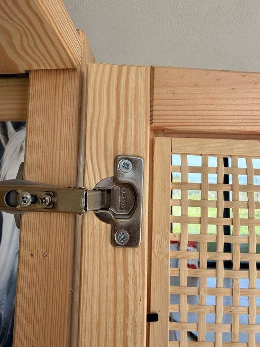 Estante com portas IKEA IVAR pinho, 89x50x179 cm
