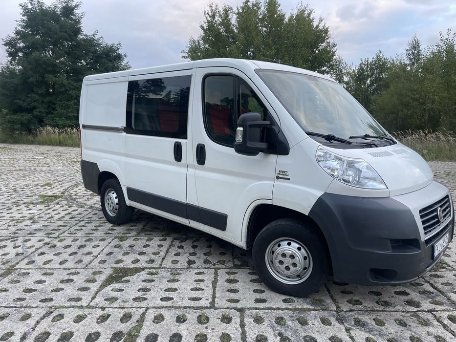 Fiat Ducato 2.3 130Koni! Brygadówka, hak, doiwestowany L1H1!!