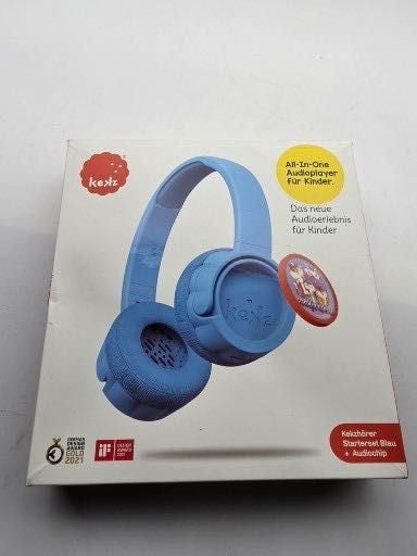 Słuchawki bezprzewodowe dla dzieci Kekz Drix Blue Starter Set .