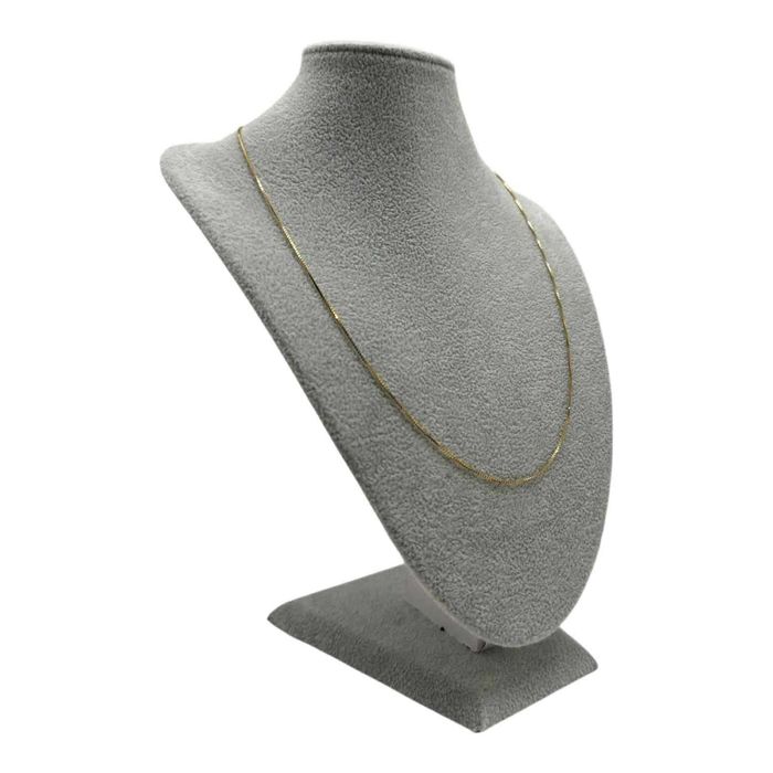 Elegancki Złoty Łańcuszek Kostka 585 2,27g
