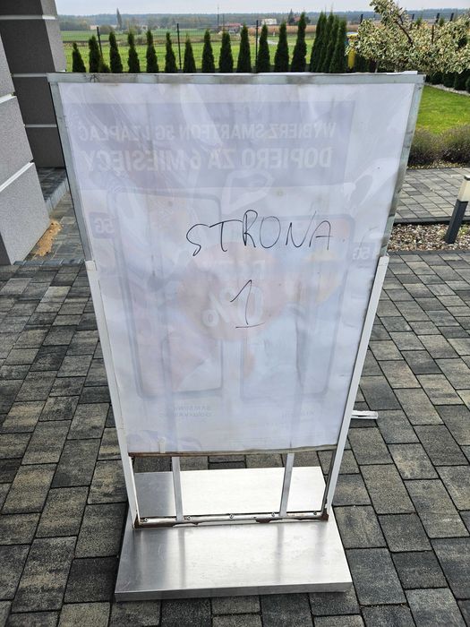 Potykacz stojak reklamowy