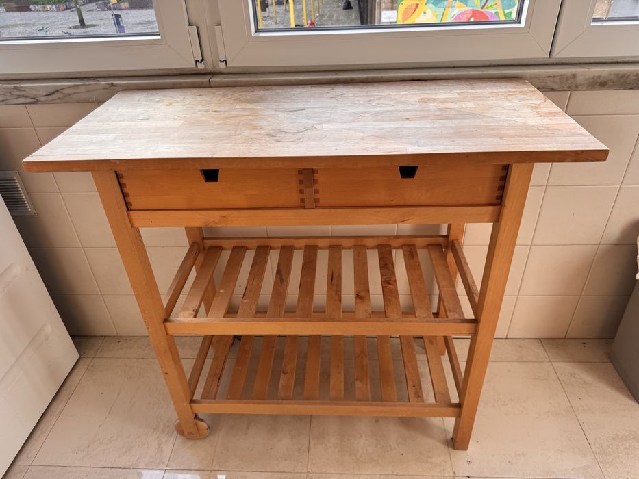 Mesa carrinho de apoio cozinha IKEA Forhoja