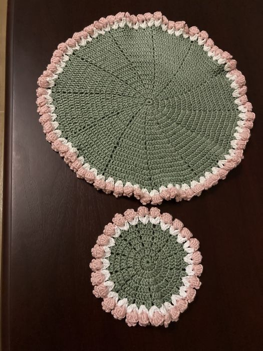 Салфетки вязаные