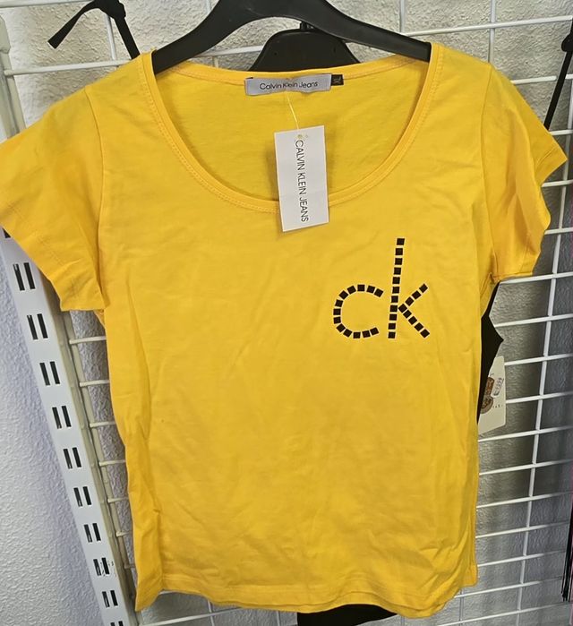 Tshirt mulher amarela