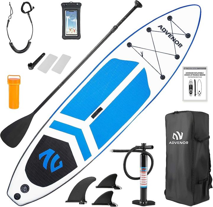 ADVENOR Prancha  de paddle insuflável extra larga