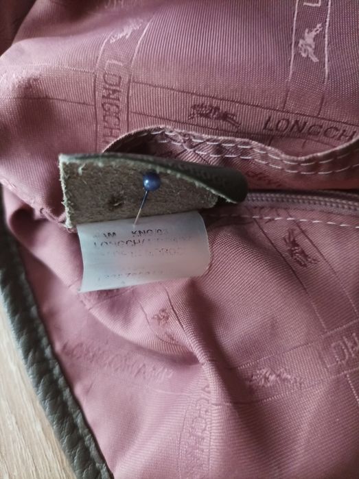 Longchamp torebka skórzana