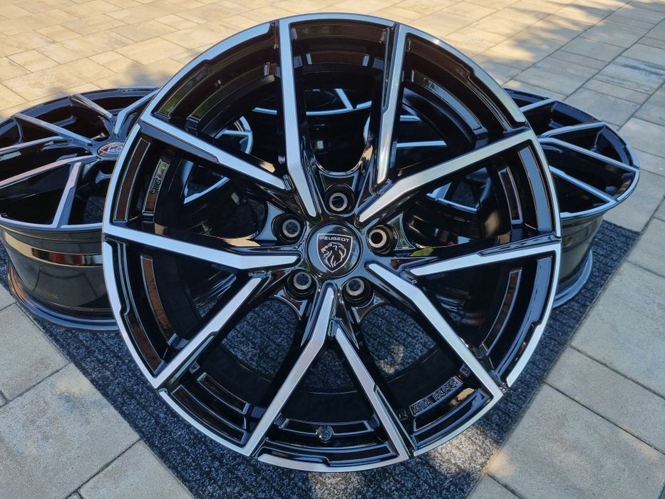 Felgi DS 18 " Nowe aluminiowe 5x108 DS4 , DS7 Crossback DS9 czarny/poler
