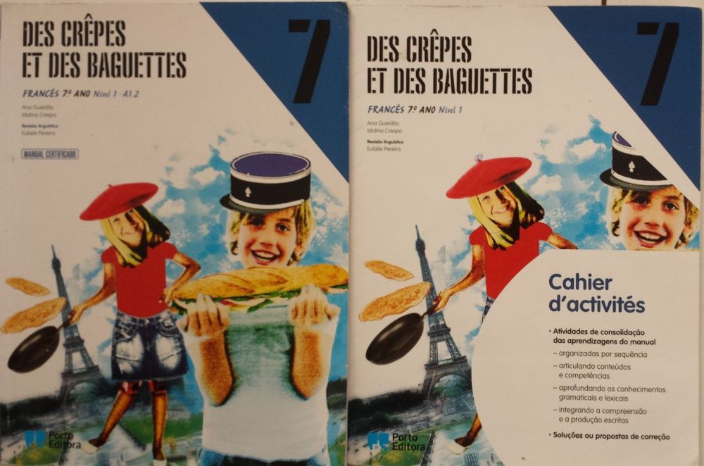 Manuais Francês -7ºano/8º ano/9ºano-Manual + Cahier