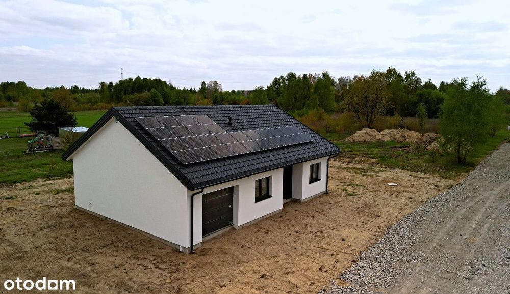 Nowy, energooszczędny z fotowoltaiką, bezpośrednio