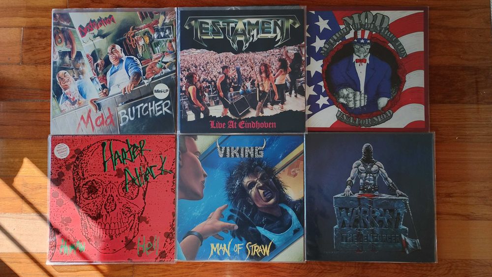 Vinil de Thrash Metal