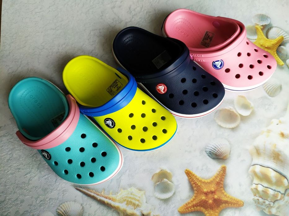 Подростковые Кроксы Kids Crocband для мальчиков и девочек
