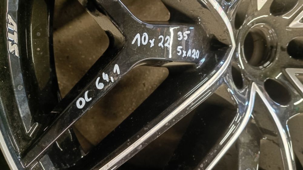 5x120 22 cale felgi aluminiowe ATS passion nowe demo