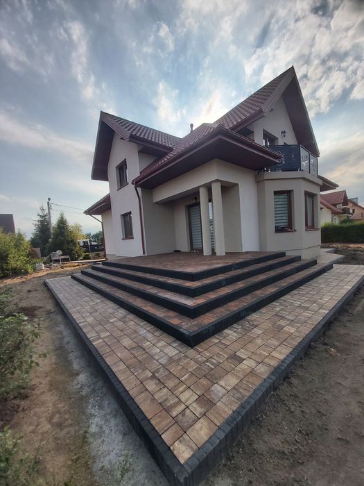 Usługi brukarskie, usługi minikoparka, ogrodzenia panelowe