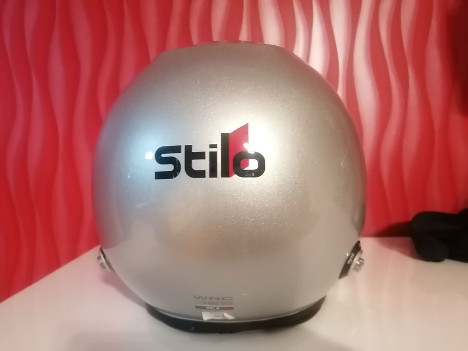 Capacete stilo hans clip wrc