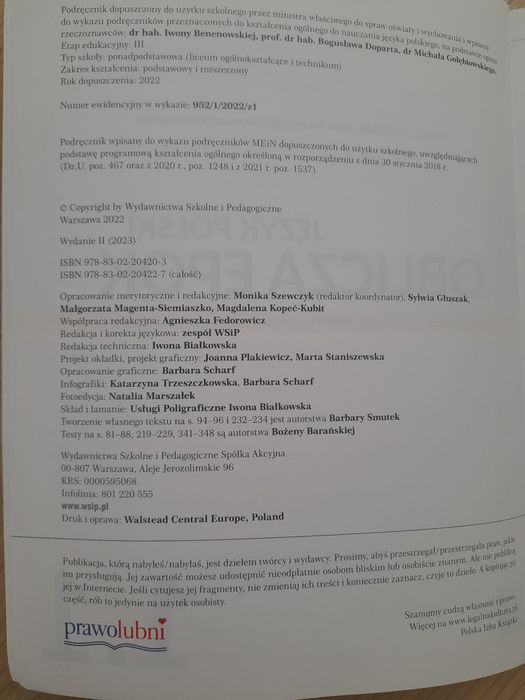 Oblicza epoki klasa 1 część 1 i 2 zakres podstawowy i rozszerzony