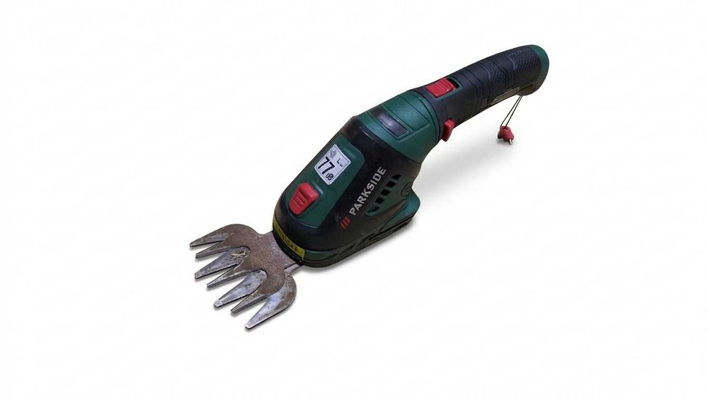 Akumulatorowe nożyce do trawy i krzewów Parkside 2w1 z ładowarką